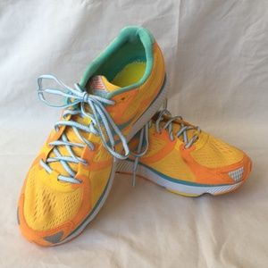 Newton Running 'EnergyNR II POP-3' shoe yellow/orange/teal size 9.5